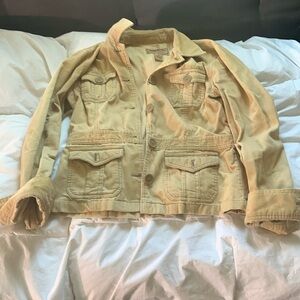 S Aéropostale tan jacket